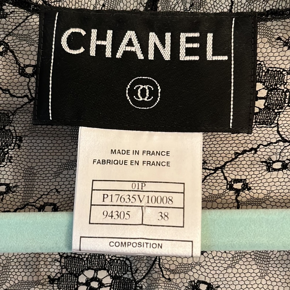 Chanel lace coat